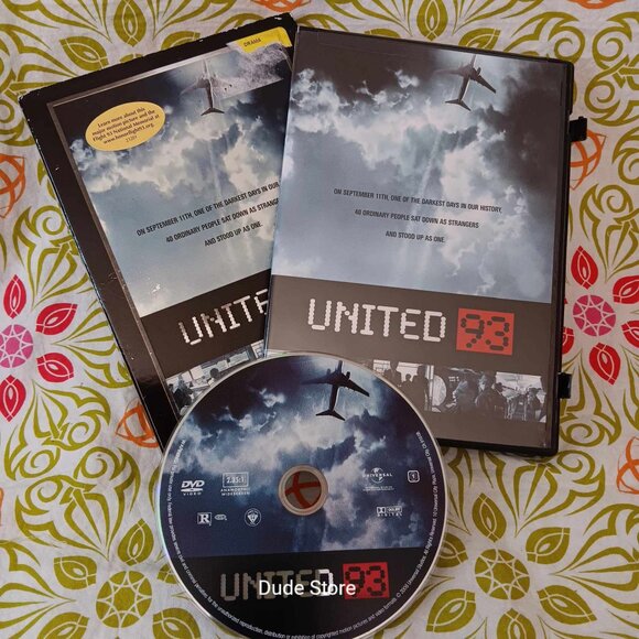 United 93 - Rated R - 2006 DVD Release - Widescreen Version - 9/11 Docudram - Picture 1 of 3